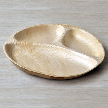 Biodegradable Areca Partition Plates